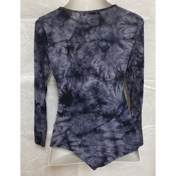 ❤Allegra K Long Sleeves Tie-Dye. - Picture 4 of 8